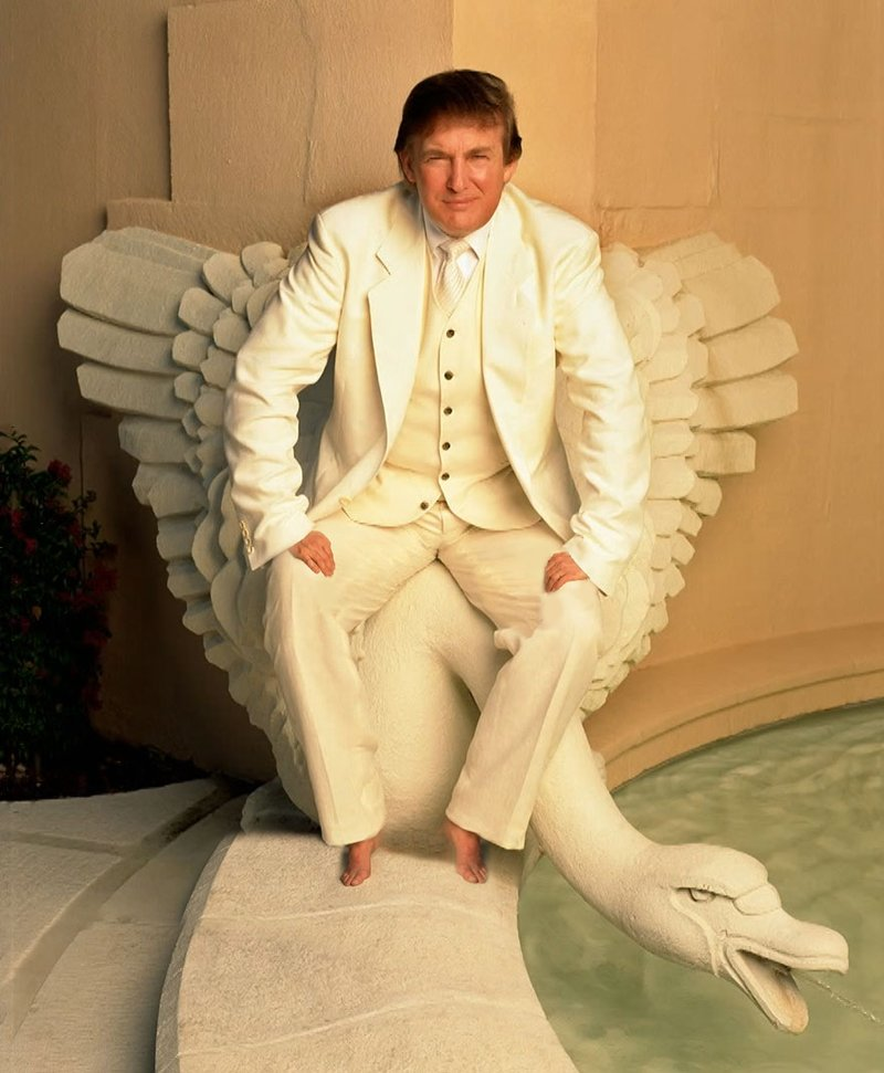 Totally not photoshopped image of Donald Trump’s hands and feet, found by @Darth on Twitter